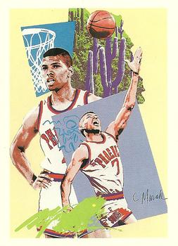 #375 Kevin Johnson - Phoenix Suns - 1990-91 Hoops Basketball