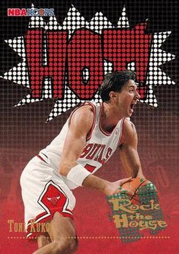 #375 Toni Kukoc - Chicago Bulls - 1995-96 Hoops Basketball