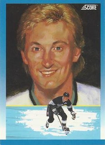 #376 Wayne Gretzky - Los Angeles Kings - 1991-92 Score Canadian Hockey