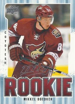 #376 Mikkel Boedker - Phoenix Coyotes - 2008-09 Upper Deck MVP Hockey