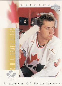 #376 Daniel Tetrault - Canada - 1996-97 Upper Deck Hockey