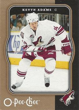 #376 Kevyn Adams - Phoenix Coyotes - 2007-08 O-Pee-Chee Hockey