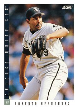 #376 Roberto Hernandez - Chicago White Sox - 1993 Score Baseball