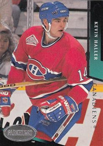 #376 Kevin Haller - Montreal Canadiens - 1993-94 Parkhurst Hockey