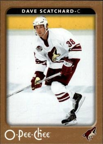 #376 Dave Scatchard - Phoenix Coyotes - 2006-07 O-Pee-Chee Hockey