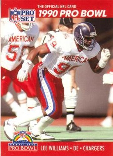 #376 Lee Williams - San Diego Chargers - 1990 Pro Set Football