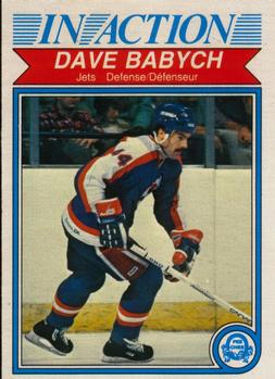 #376 Dave Babych - Winnipeg Jets - 1982-83 O-Pee-Chee Hockey