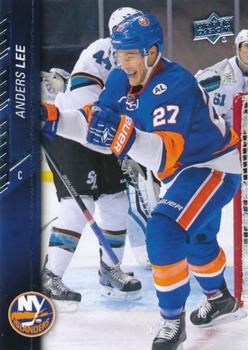 #376 Anders Lee - New York Islanders - 2015-16 Upper Deck Hockey