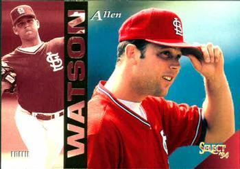 #376 Allen Watson - St. Louis Cardinals - 1994 Select Baseball