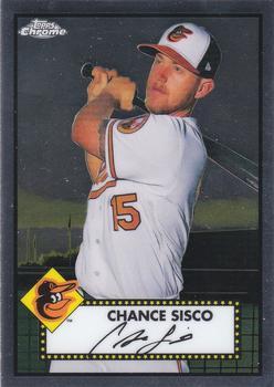 #376 Chance Sisco - Baltimore Orioles - 2021 Topps Chrome Platinum Anniversary Baseball