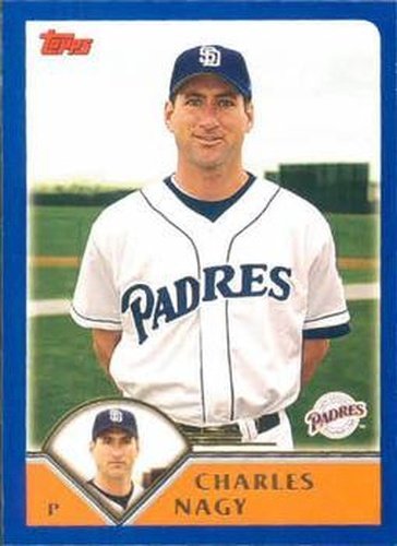 #376 Charles Nagy - San Diego Padres - 2003 Topps Baseball