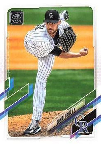#376 Daniel Bard - Colorado Rockies - 2021 Topps Baseball