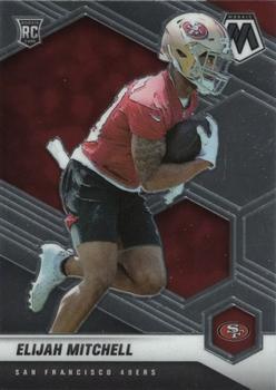 #376 Eli Mitchell - San Francisco 49ers - 2021 Panini Mosaic Football