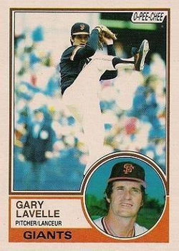 #376 Gary Lavelle - San Francisco Giants - 1983 O-Pee-Chee Baseball