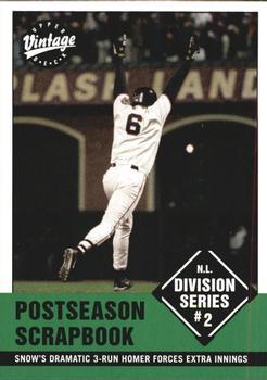 #376 J.T. Snow - San Francisco Giants - 2001 Upper Deck Vintage Baseball