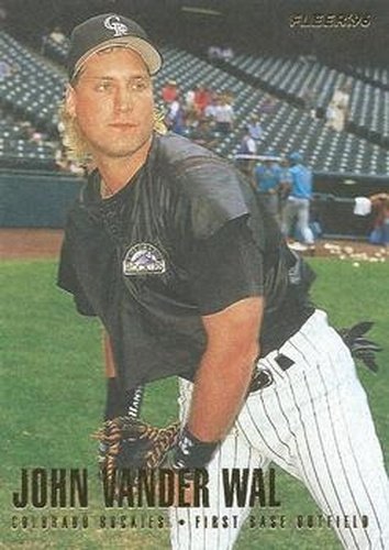 #376 John Vander Wal - Colorado Rockies - 1996 Fleer Baseball