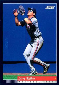 #376 Larry Walker - Montreal Expos -1994 Score Baseball