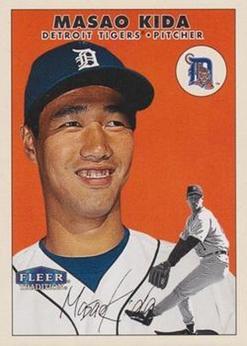 #376 Masao Kida - Detroit Tigers - 2000 Fleer Tradition Baseball