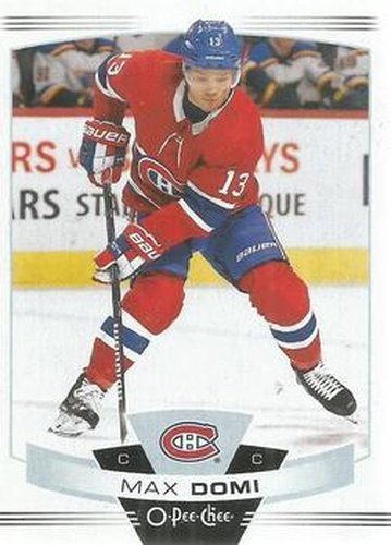 #376 Max Domi - Montreal Canadiens - 2019-20 O-Pee-Chee Hockey