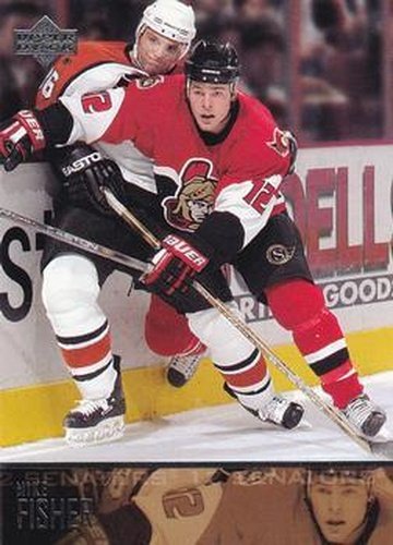#376 Mike Fisher - Ottawa Senators - 2003-04 Upper Deck Hockey
