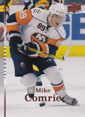 #376 Mike Comrie - New York Islanders - 2007-08 Upper Deck Hockey
