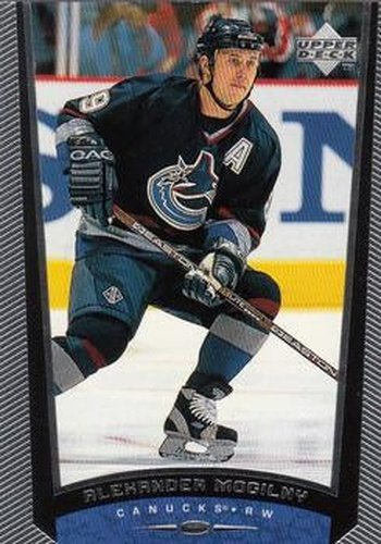 #376 Alexander Mogilny - Vancouver Canucks - 1998-99 Upper Deck Hockey