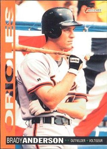 #3 Brady Anderson - Baltimore Orioles - 1994 O-Pee-Chee Baseball