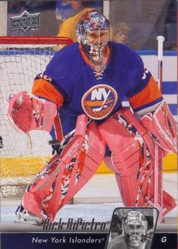 #377 Rick DiPietro - New York Islanders - 2010-11 Upper Deck Hockey