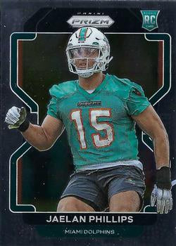 #377 Jaelan Phillips - Miami Dolphins - 2021 Panini Prizm Football
