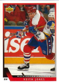 #377 Keith Jones - Washington Capitals - 1993-94 Upper Deck Hockey