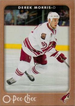 #377 Derek Morris - Phoenix Coyotes - 2006-07 O-Pee-Chee Hockey