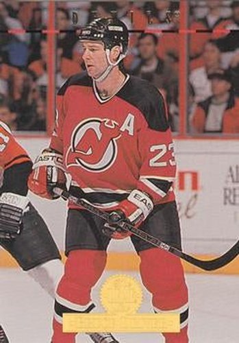 #377 Bruce Driver - New Jersey Devils - 1994-95 Leaf Hockey