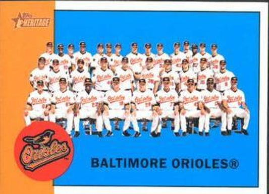 #377 Baltimore Orioles - Baltimore Orioles - 2012 Topps Heritage Baseball