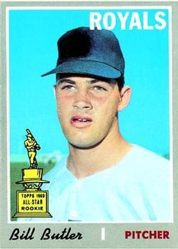 #377 Bill Butler - Kansas City Royals - 1970 Topps Baseball