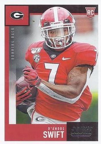 #377 D'Andre Swift - Georgia Bulldogs - 2020 Score Football