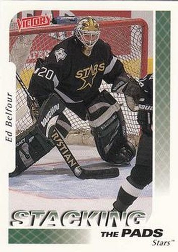 #377 Ed Belfour - Dallas Stars - 1999-00 Upper Deck Victory Hockey