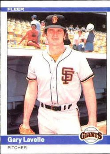 #377 Gary Lavelle - San Francisco Giants - 1984 Fleer Baseball