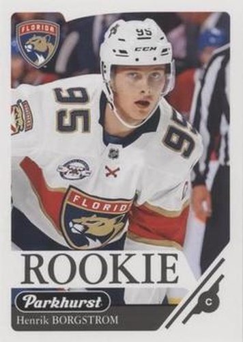 #377 Henrik Borgstrom - Florida Panthers - 2018-19 Parkhurst Hockey