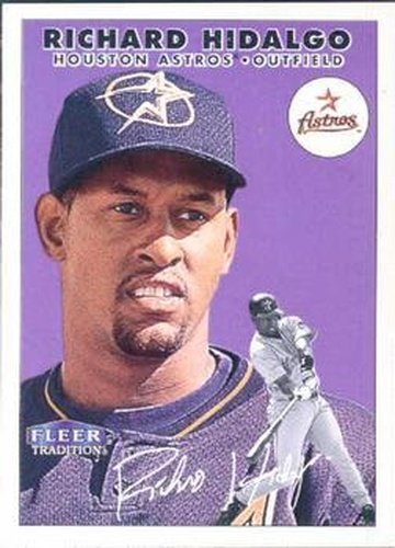 #377 Richard Hidalgo - Houston Astros - 2000 Fleer Tradition Baseball