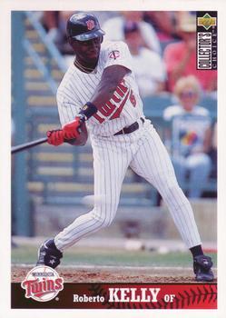 #377 Roberto Kelly - Minnesota Twins - 1997 Collector's Choice Baseball