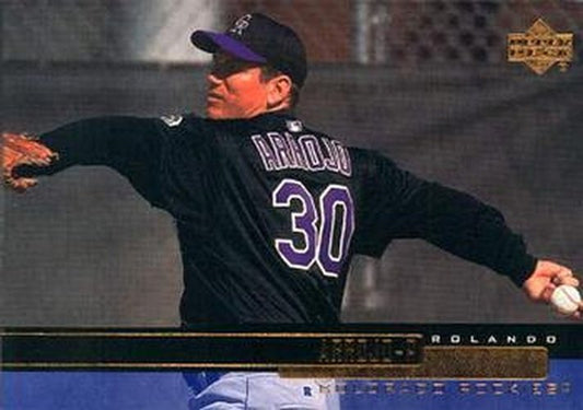 #377 Rolando Arrojo - Colorado Rockies - 2000 Upper Deck Baseball