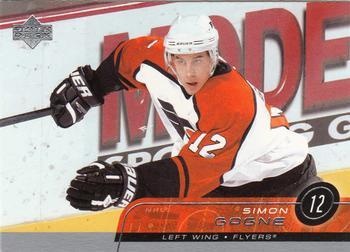 #377 Simon Gagne - Philadelphia Flyers - 2002-03 Upper Deck Hockey