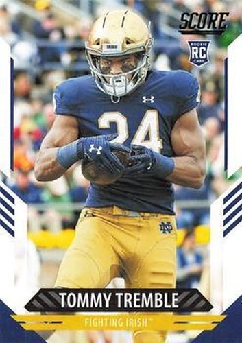 #377 Tommy Tremble - Notre Dame Fighting Irish - 2021 Score Football