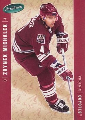 #377 Zbynek Michalek - Phoenix Coyotes - 2005-06 Parkhurst Hockey