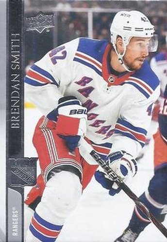 #377 Brendan Smith - New York Rangers - 2020-21 Upper Deck Hockey