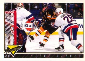 #378 Steve Heinze - Boston Bruins - 1993-94 O-Pee-Chee Premier Hockey