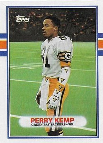 #378 Perry Kemp - Green Bay Packers - 1989 Topps Football
