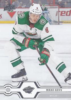 #378 Mikko Koivu - Minnesota Wild - 2019-20 Upper Deck Hockey