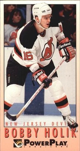 #378 Bobby Holik - New Jersey Devils - 1993-94 Fleer PowerPlay Hockey