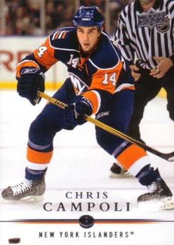 #378 Chris Campoli - New York Islanders - 2008-09 Upper Deck Hockey